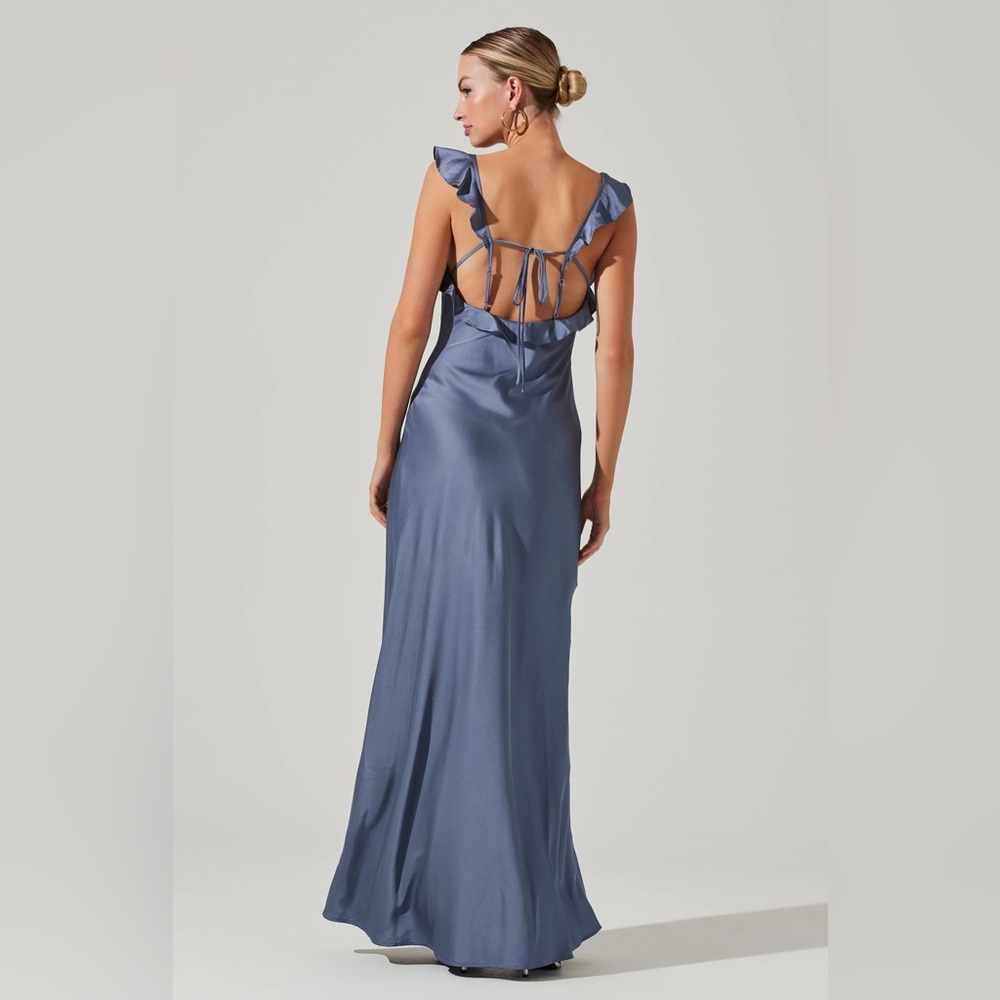NEW ASTR the Label Bryna Dress in Periwinkle Size S
